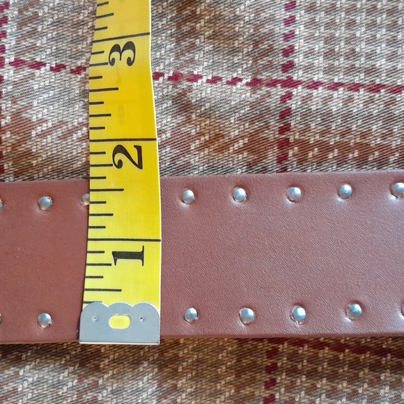 🌺CALVIN KLEIN LEATHER Belt - Picture 3 of 3